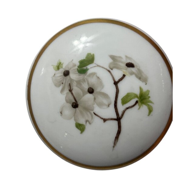 Vintage G. Loates Porcelain Trinket Set - Picture 4 of 11